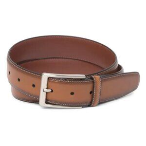 Original Penguin Luggage Brown Leather Belt Size 42